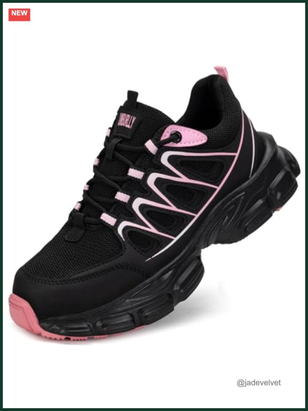 Hogent Steel Toe Non Slip Lightweight Work Shoes for Men Women